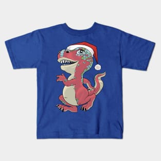 Christmas Lil T-Rex Kids T-Shirt